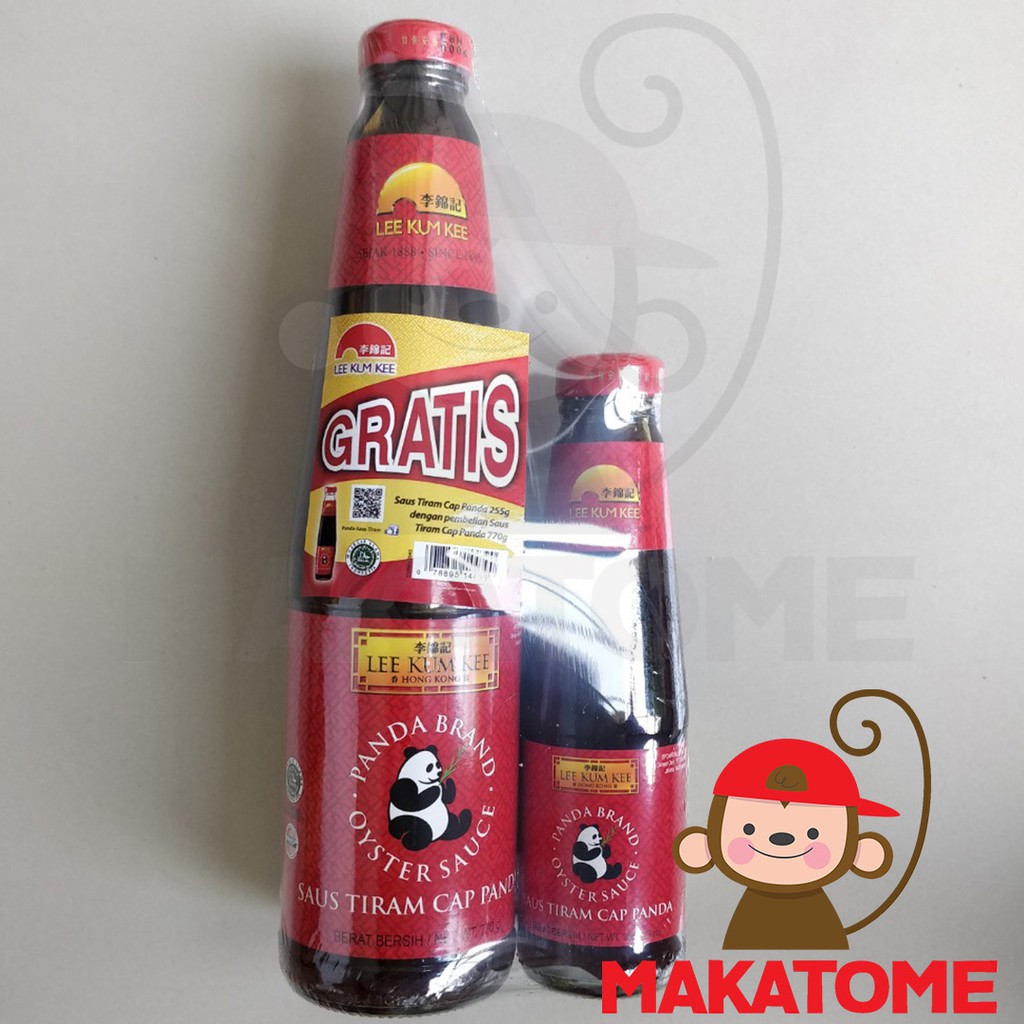 

LEE KUM KEE Cap Panda Oyster Sauce 770gr saus tiram brand LKK 770 g gr saos 770g