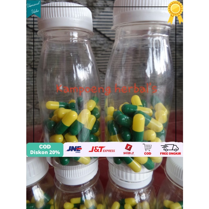 

◾COD◾ kapsul undur undur obat herbal diabetes kemasan botol