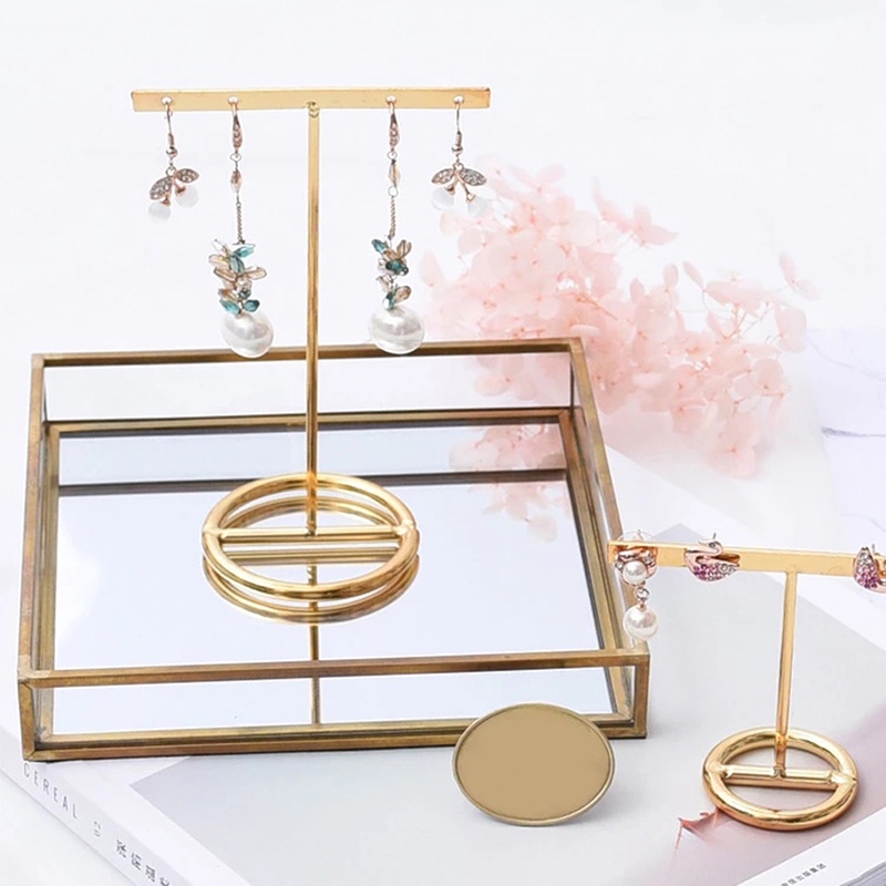 Rak Holder Display Perhiasan Kalung Gelang Dan Anting Tampilan alat peraga pemotretan