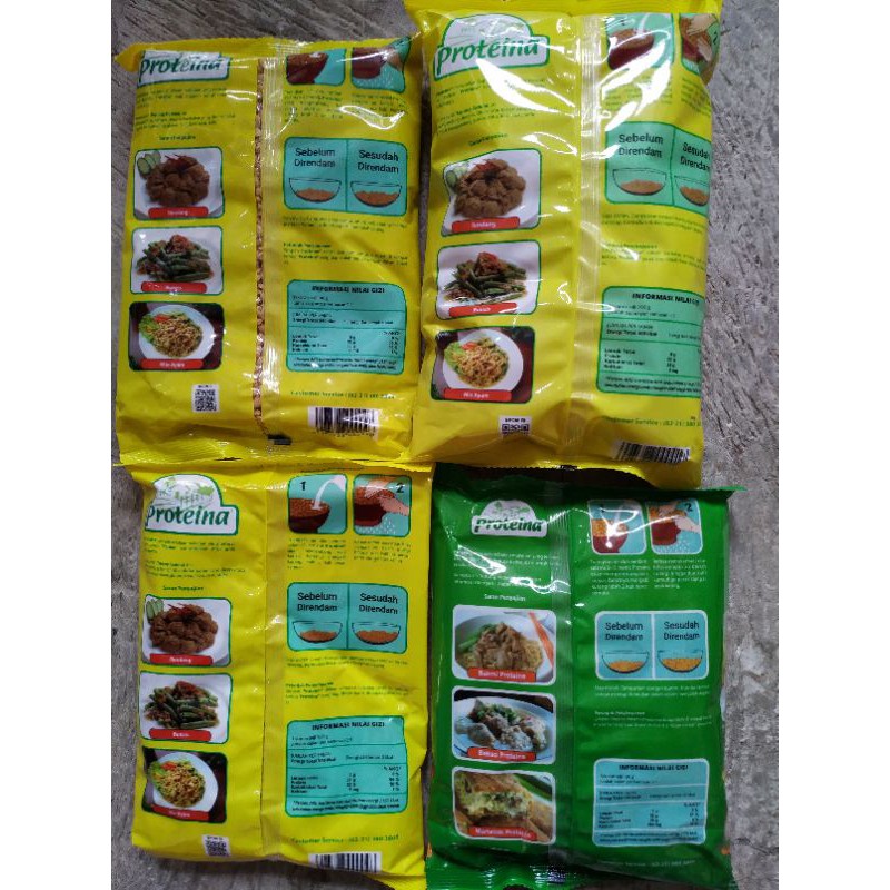 PROTENA 250 GRAM / PROTEINA /DAGING NABATI / VEGETARIAN