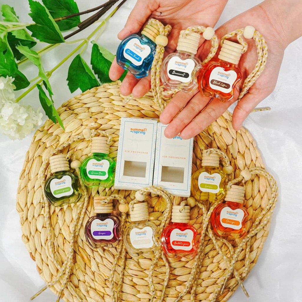 SummerSpring Pengharum Botol Apel Unik Parfum Mobil/ Parfum