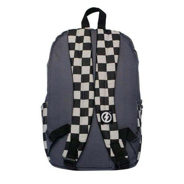 TAS RANSEL LAPTOP SKATERS RL102 ABU KOTAK-KOTAK ABU