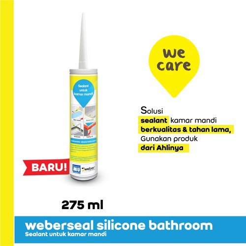 MU Weber Weberseal Silicone Frame Sealant Pintu & Jendela 275 ml
