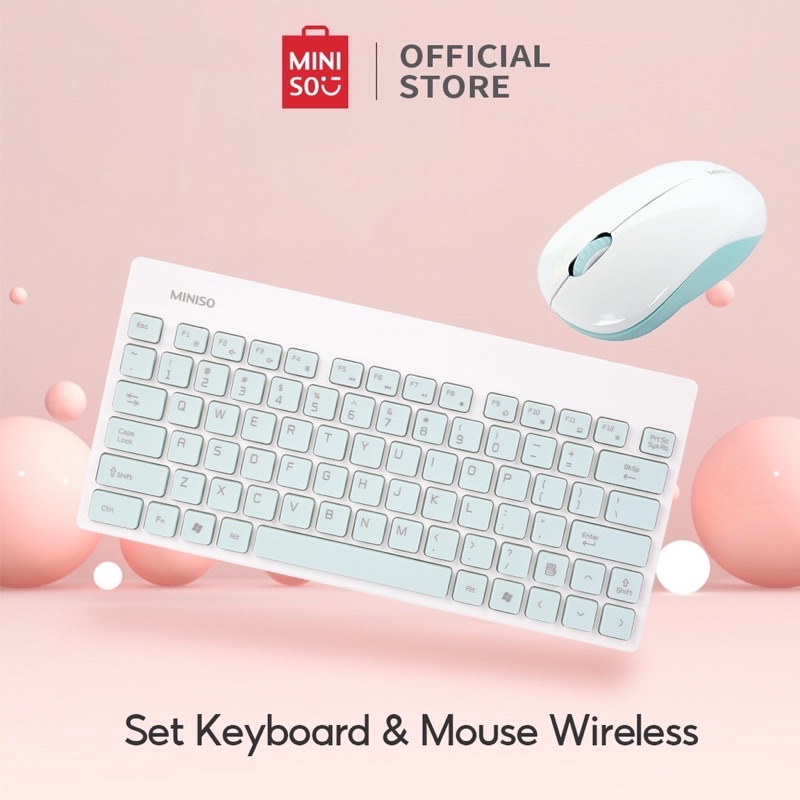KEYBOARD PLUS MOUSE MINISO