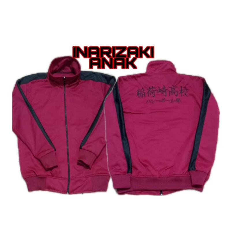 Haikyuu Karasuno team ICS Inarizaki jaket anak