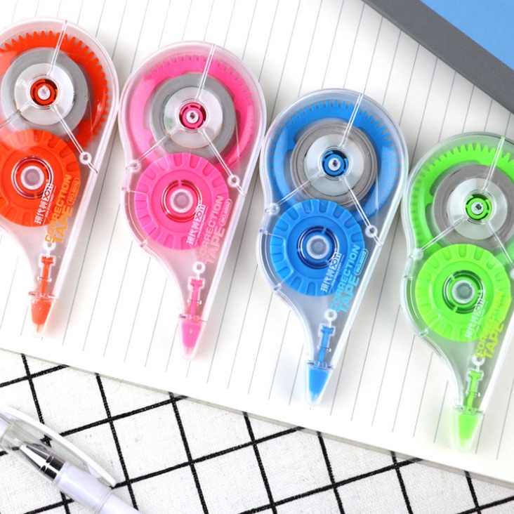 6IN1 TIPE X KERTAS SETIPO KERTAS ISI 6 PCS CORRECTION TAPE 18M