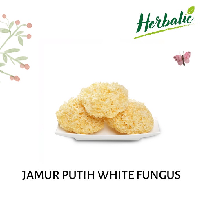 

Jamur putih/Jamur Es/White Fungus Su Brand [500gr]