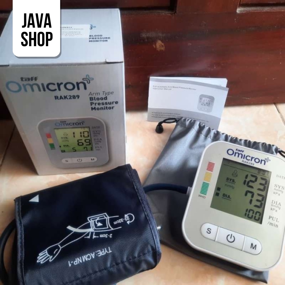 JAVASHOP Tensi Darah Pengukur Tekanan Darah Blood Pressure