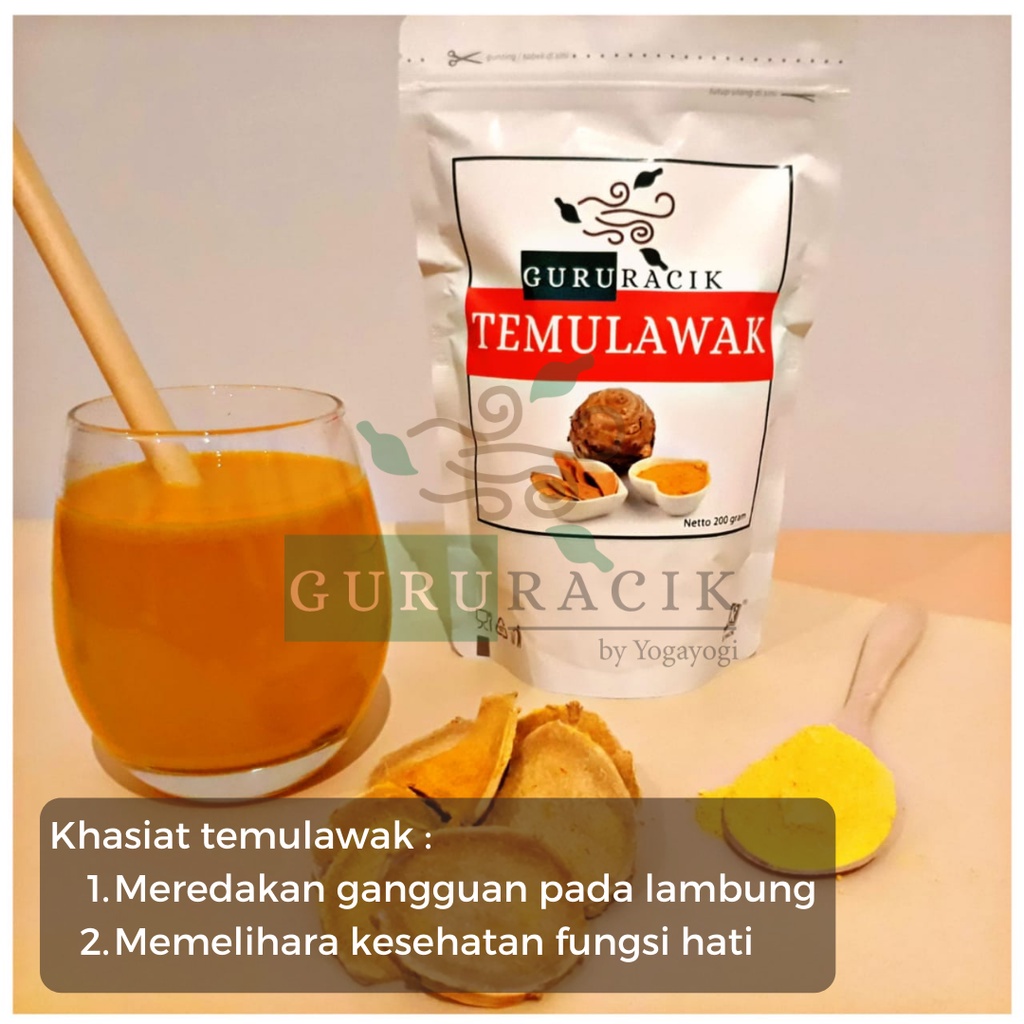 

Minuman Temulawak Instan - Gururacik Herbal