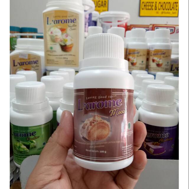 L'arome Perisa dan Pewarna Mocca 100gr