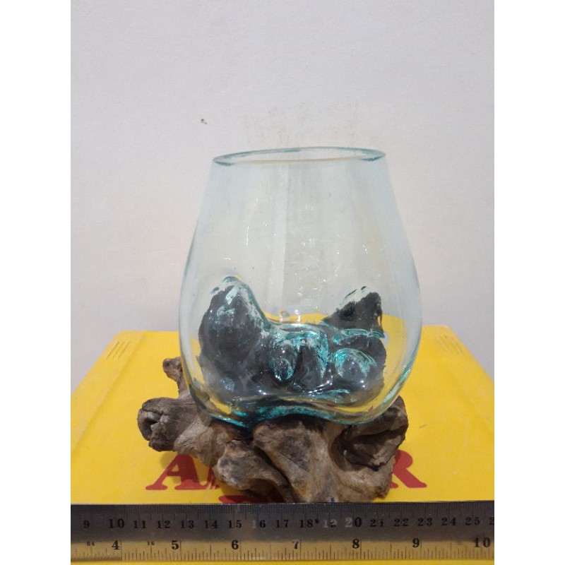 Aquarium Kaca Tiup diameter +-12cm