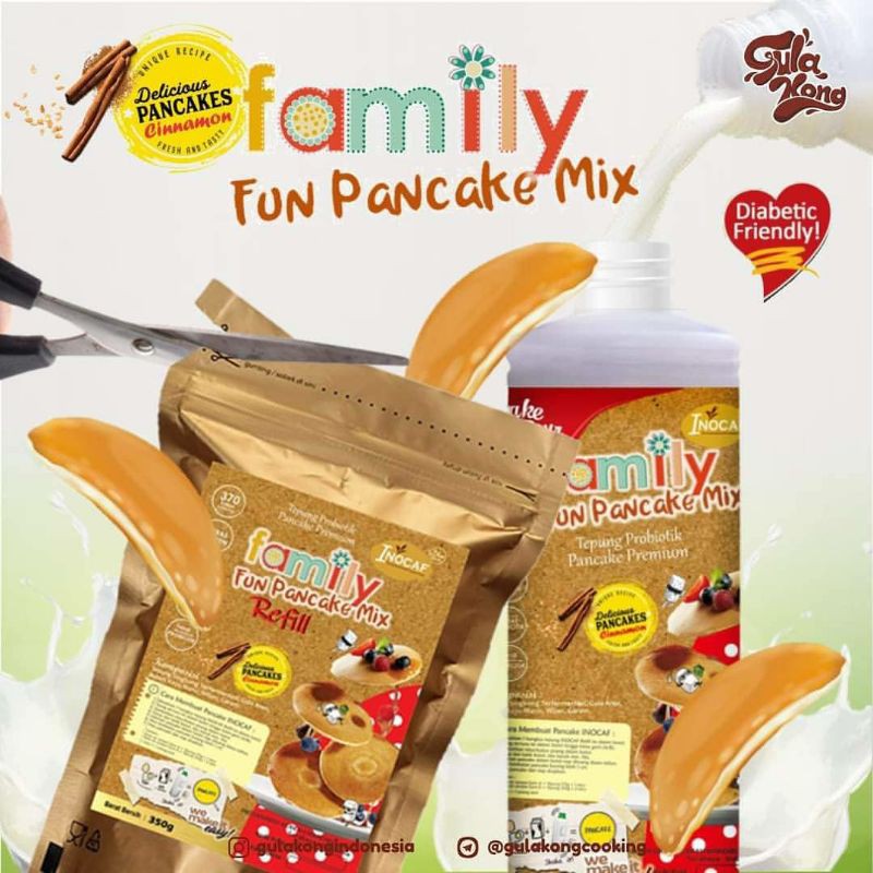 

Refill Tepung Pancakes Premix Instant GLUTEN FREE