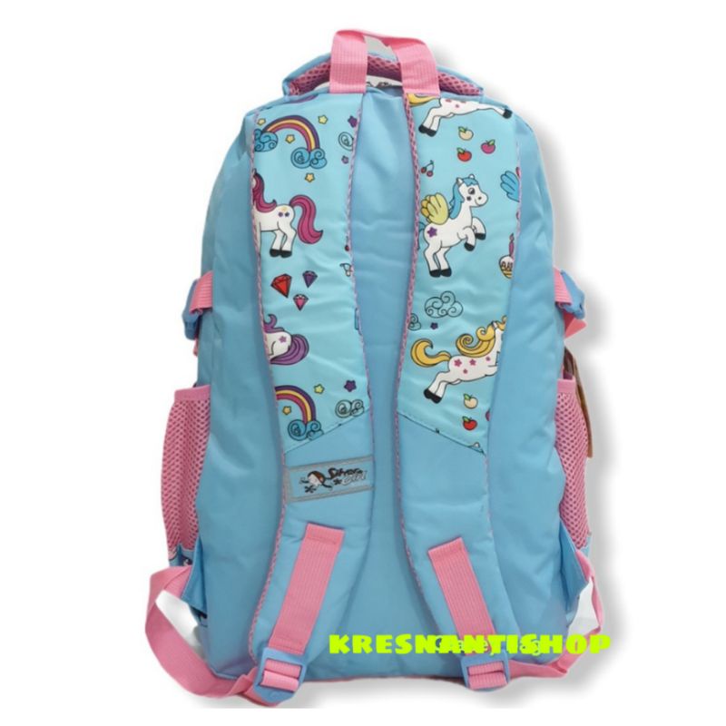 tas ransel alto silvergirl sekolah anak perempuan import