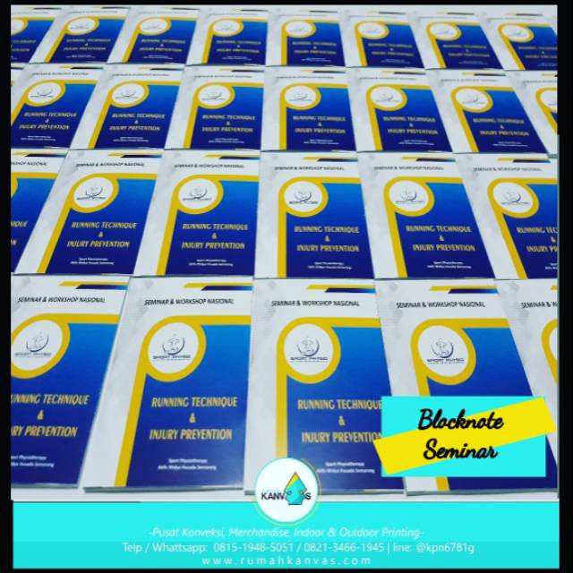 

Blocknote / Notebook A5 isi Watermark souvenir nikah merchandise seminar kit pelatihan kampus hotel
