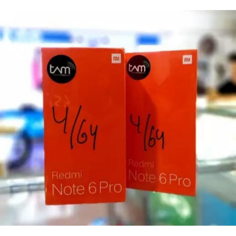Redmi 6 pro RAM 4/64 GB Garansi Resmi
