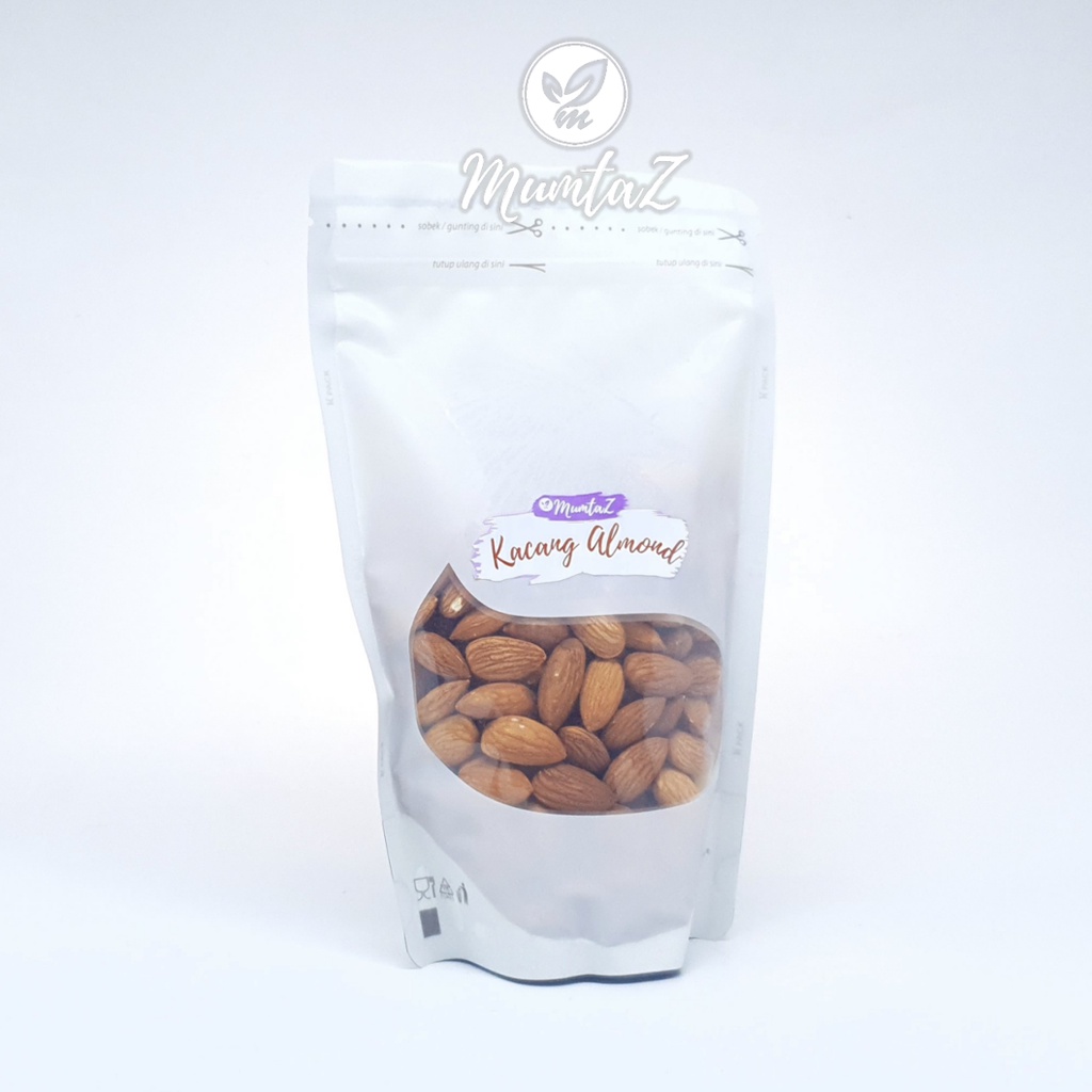 

Kacang Almond Kupas Panggang Kupas 250 gram Original Semarang