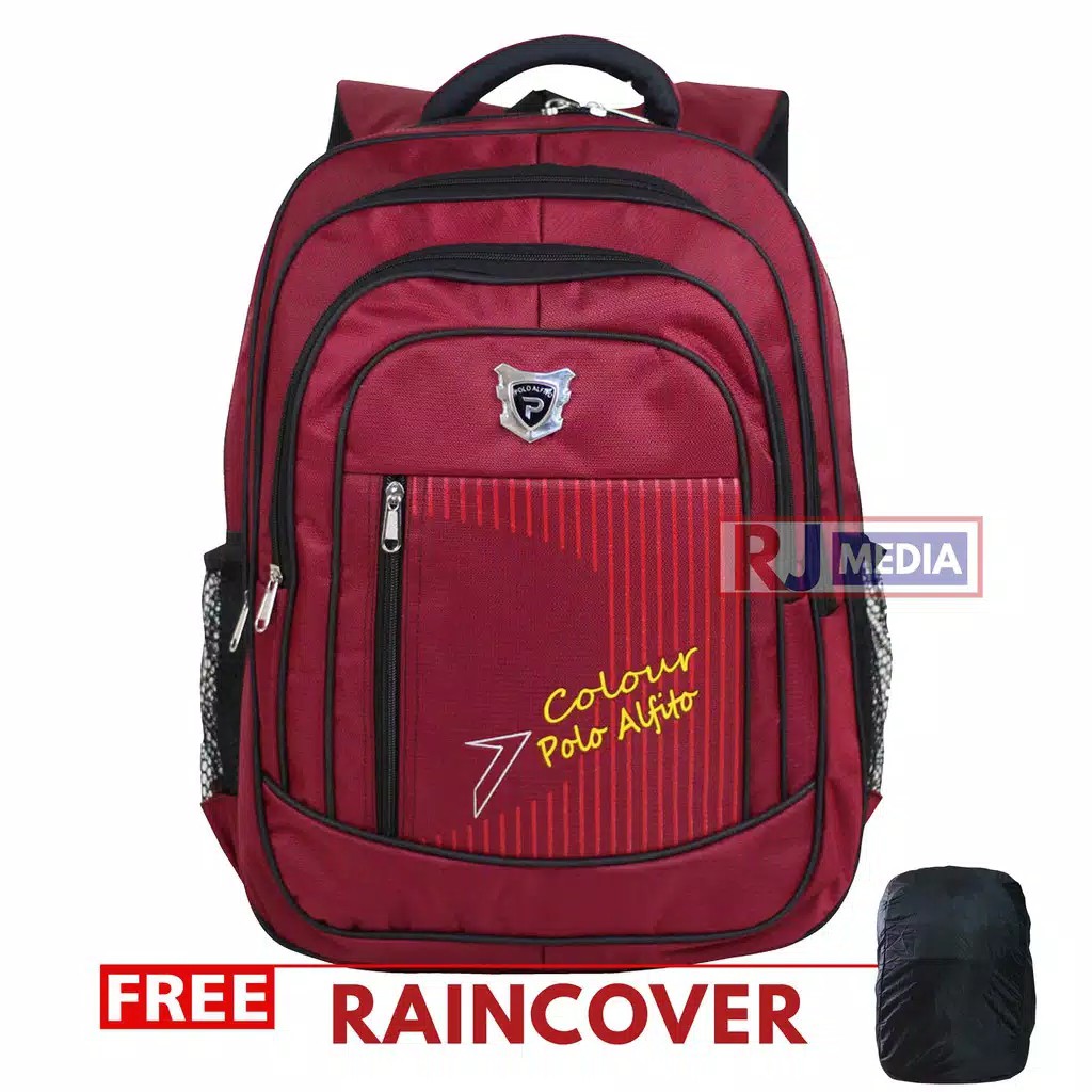 PROMO SERBA 59.999 !! Backpack Punggung Pria Tas Ransel Laptop ALFITO Multifungsi PROMO CUCI GUDANG