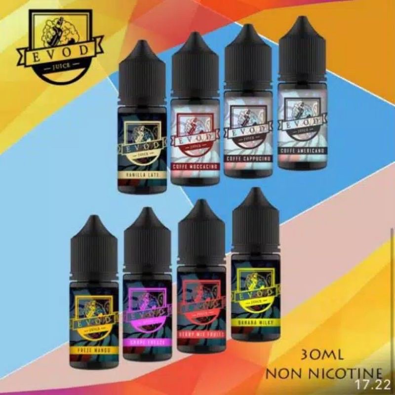 isi botol plastik Evod 30Ml