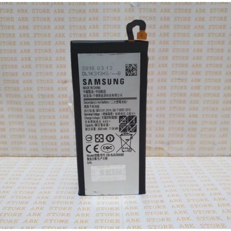 BATTERY BATRE BATRAI BATERAI SAMSUNG GALAXY J5 PRO / J530 / A520 / A5 2017 BATT ORIGINAL