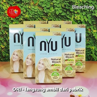 NYU Natural Bleach  Bleaching  Rambut  Alami NO AMMONIA tidak 