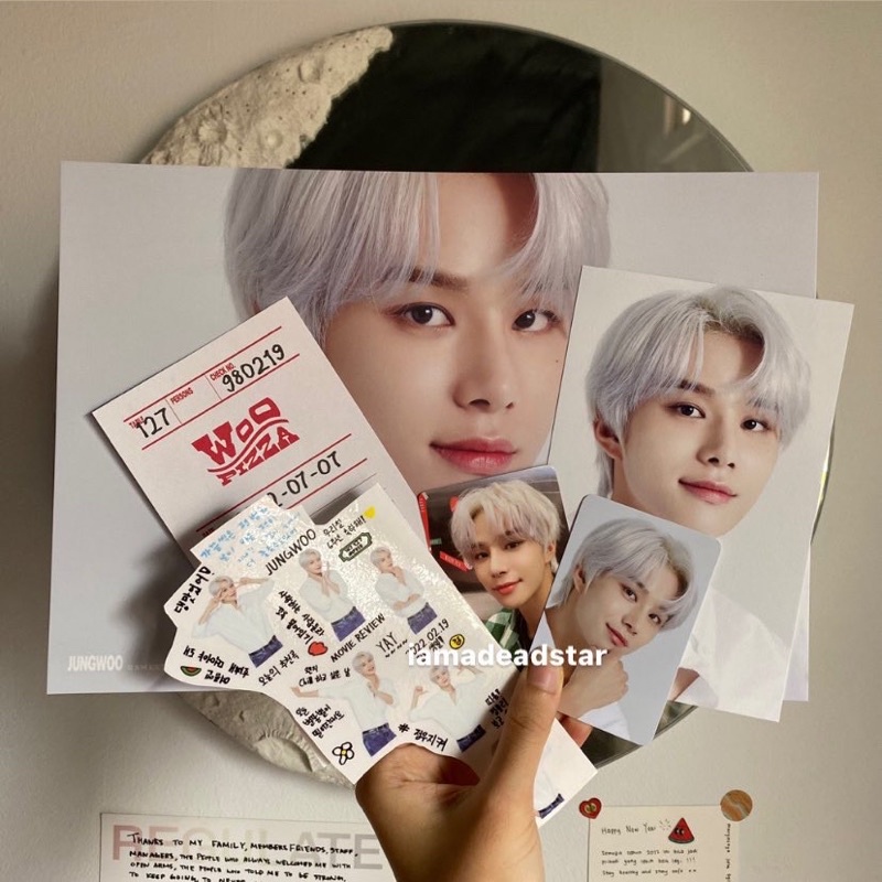 jungwoo season greeting nct 127 2022 + bene sm store