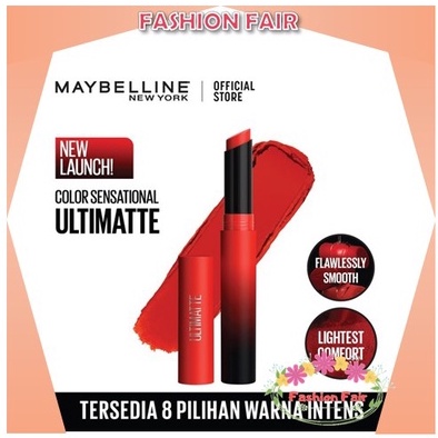 Fashion Fair - Maybelline Ultimate Color Sensational Lipstick - Make Up Lipstick