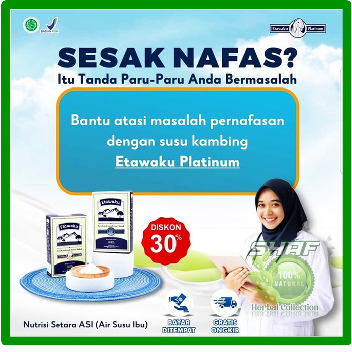 

Susu Etawaku Platinum Original Rendah Gula