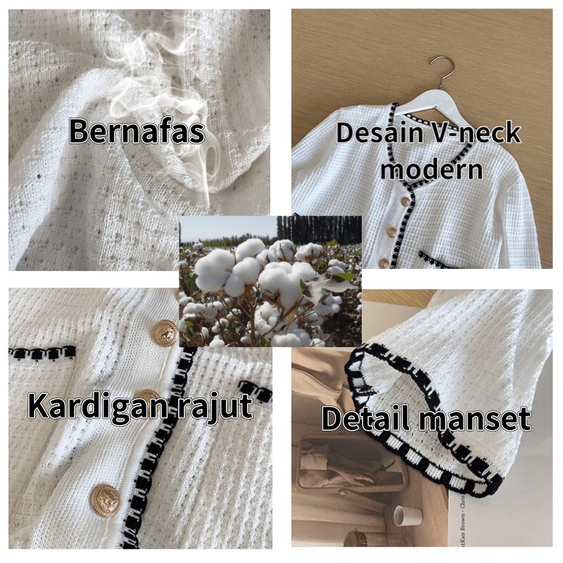 Cardigan/Atasan Rajut/Cardigan Rajut/Cardigan Panjang/Kemeja/sweater-8