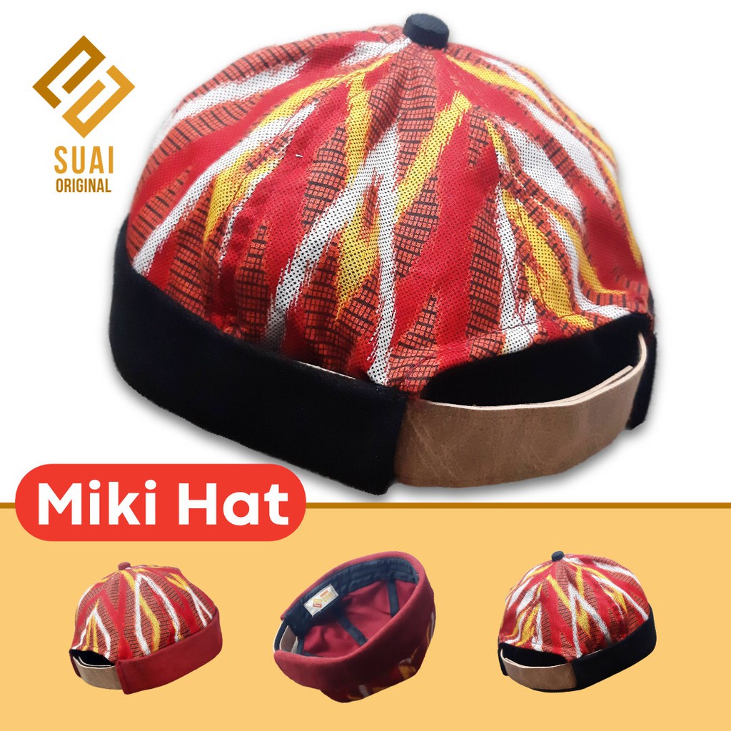 Miki hat Peci Dewasa Peci Miki hat Peci Uas Peci Hitam Miki hat Premium Kupluk Atasan Muslim Pria