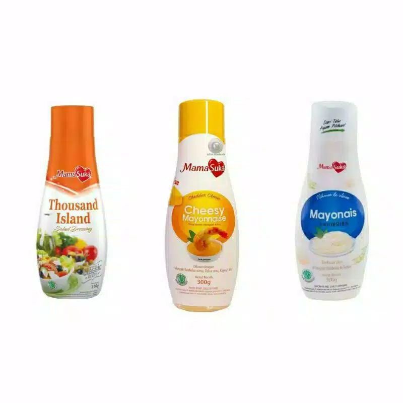 

MAMA SUKA THOUSAND ISLAND 300GR / MAYONAIS / CHEESY MAYONNAIS / ROASTED SESAME