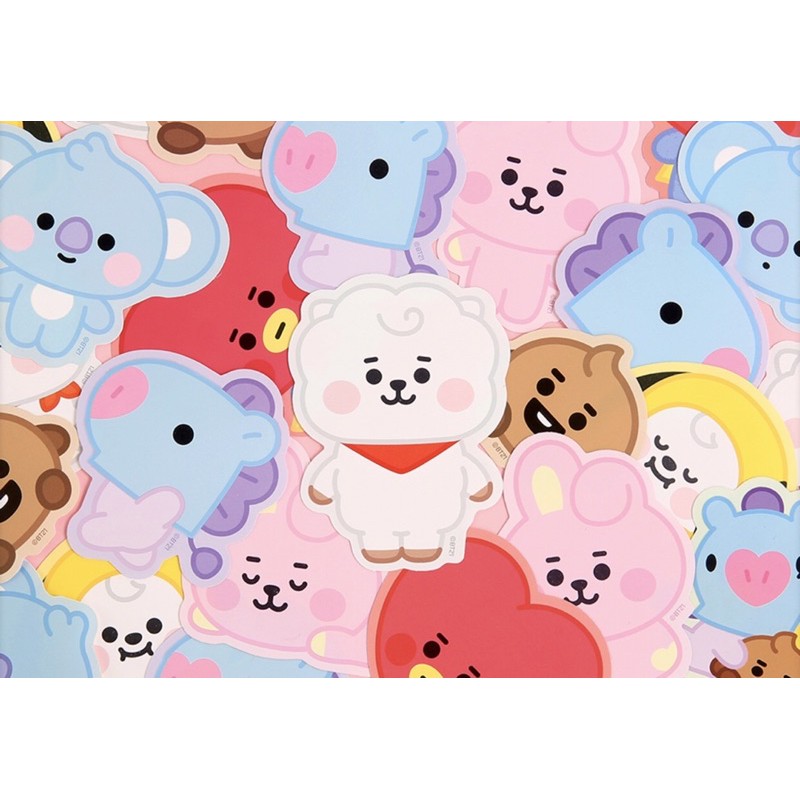 PO SALE OFFICIAL BT21 Baby Big Sticker