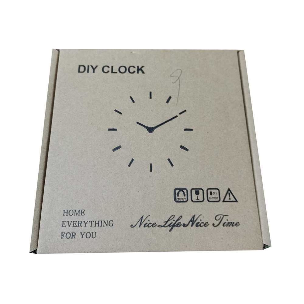 Jam Dinding DIY Wall Clock Creative Design 25cm - DIY-09