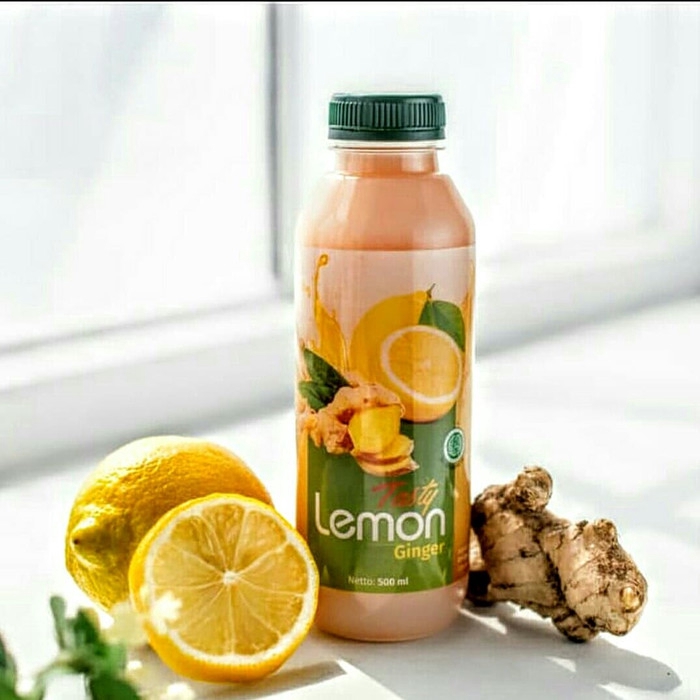 

Tasty Lemon Ginger 500ml/Perasan Lemon Asli Plus Jahe