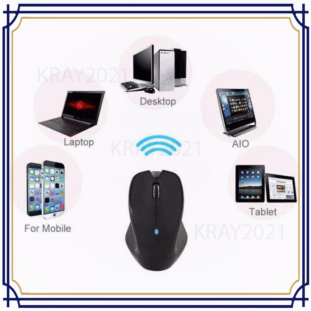 Mouse Bluetooth 1600DPI MS998