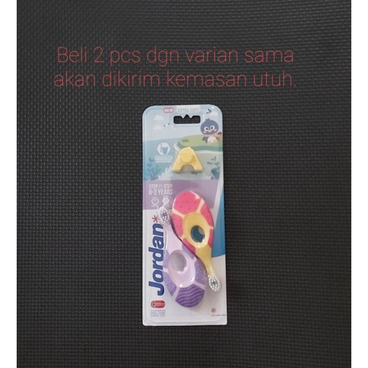 Jordan Toothbrush Step 1 Sikat Gigi Bayi Jordan Step 1 - Jordan Kids Step 1 0-2 Years