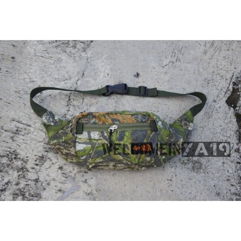 Waistbag Camo Mossy Oak Obsession / Tas Pinggang Loreng Camo Mossy Oak Obsession / Tas Pinggang Pria