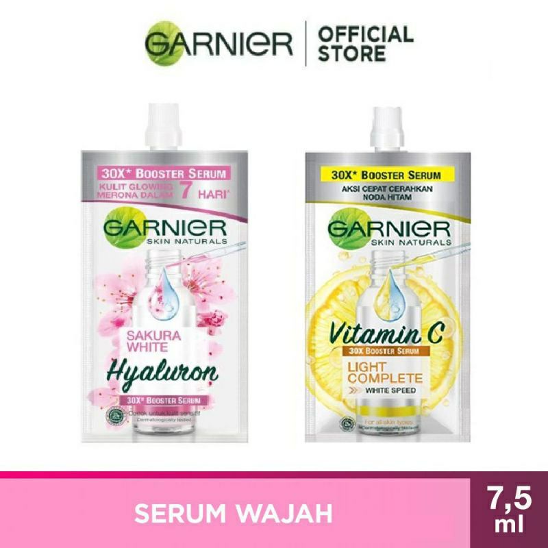 Garnier serum sachet