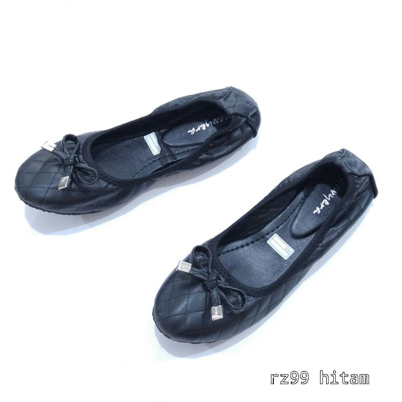 Borneo Sepatu Wanita Flat Flatshoes Ballerina by Xavyera kode RZ99 RZ41 RZ23