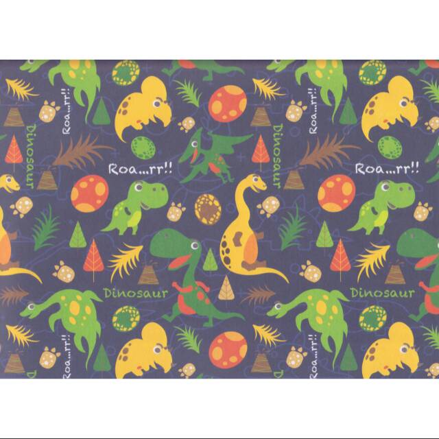 

Kertas Kado Sansan Wawa SW 5368 "dino-dinosaur