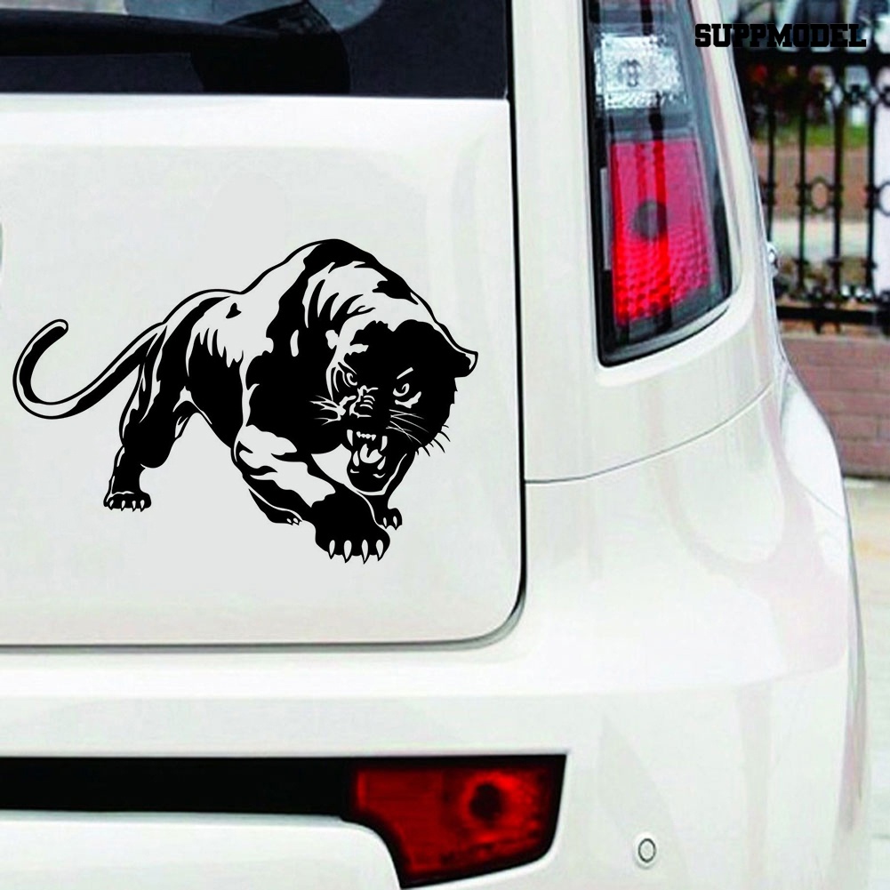 Car J-250 Stiker Decal Motif Leopard Untuk Dekorasi Exterior Mobil