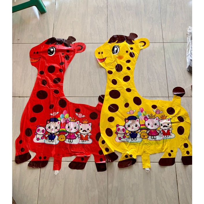 balon karakter II balon voil jerapah