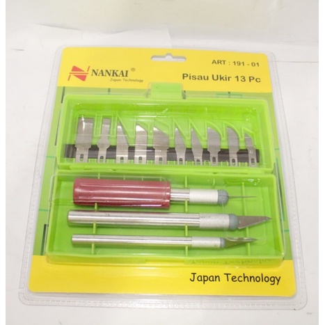 Pisau Ukir 13 pcs NANKAI