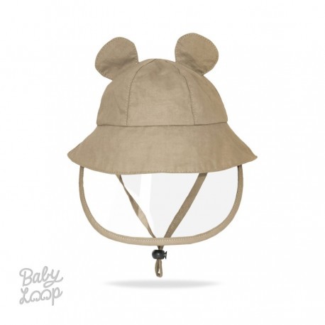 BABY LOOP Bucket Hat Topi Corona Shield Bisa Dilepas BABYLOOP Pelinfung Wajah Bayi Anak Dewasa