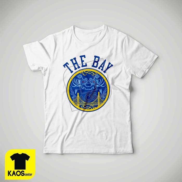 Kaos Baju Combed 30S Distro The Bay GSW Golden State Durant Curry