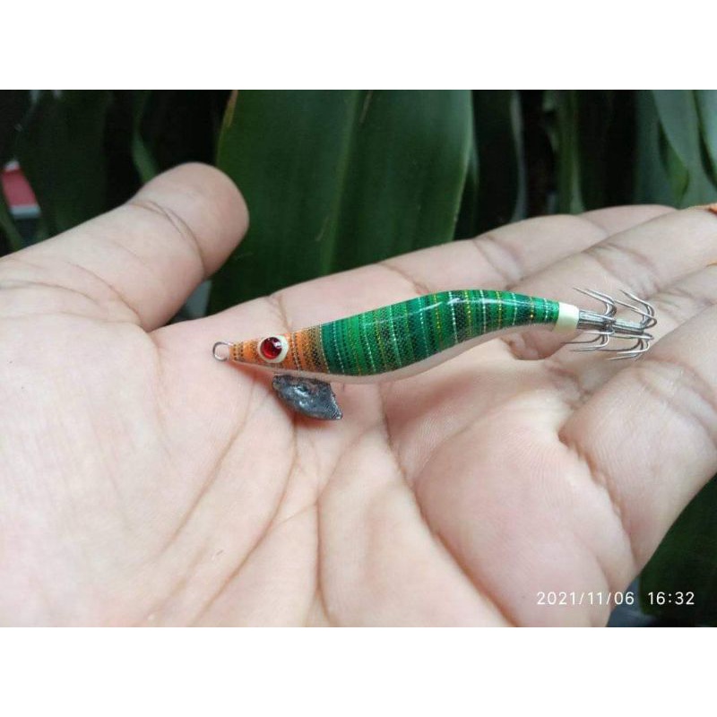 Egi Hand Made Bali / Egi Kain Lurik 5 cm