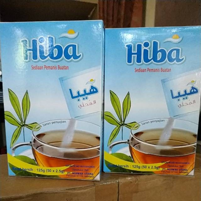 

Gula diabetes hiba sediaan pemanis buatan