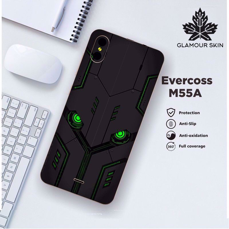 *(Dapat2PCS)* EVERCOSS M55A Garskin Case/Stiker Protector Motif ROBOT