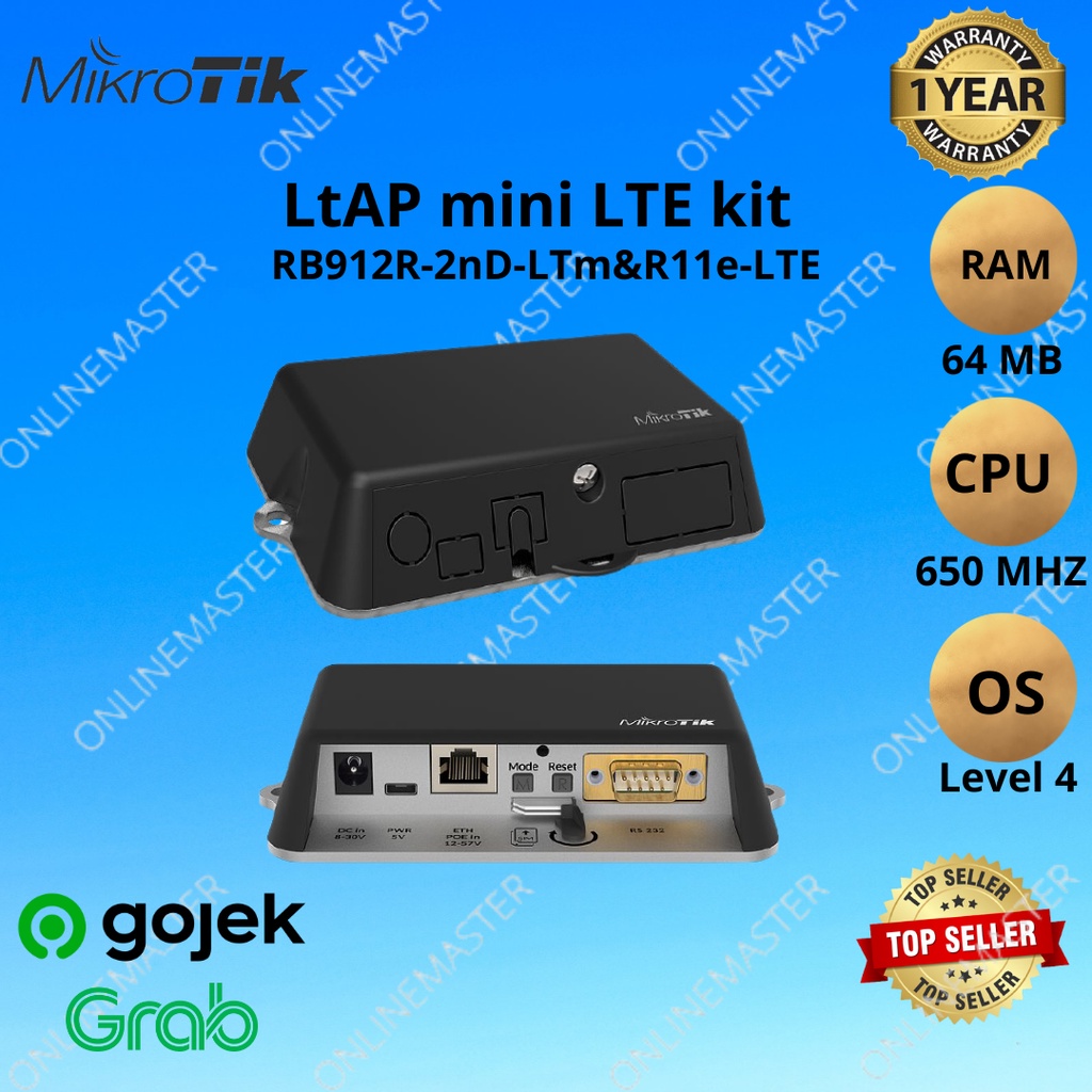 Mikrotik LtAP mini LTE  RB912R-2nD-LTm&R11e-LTE