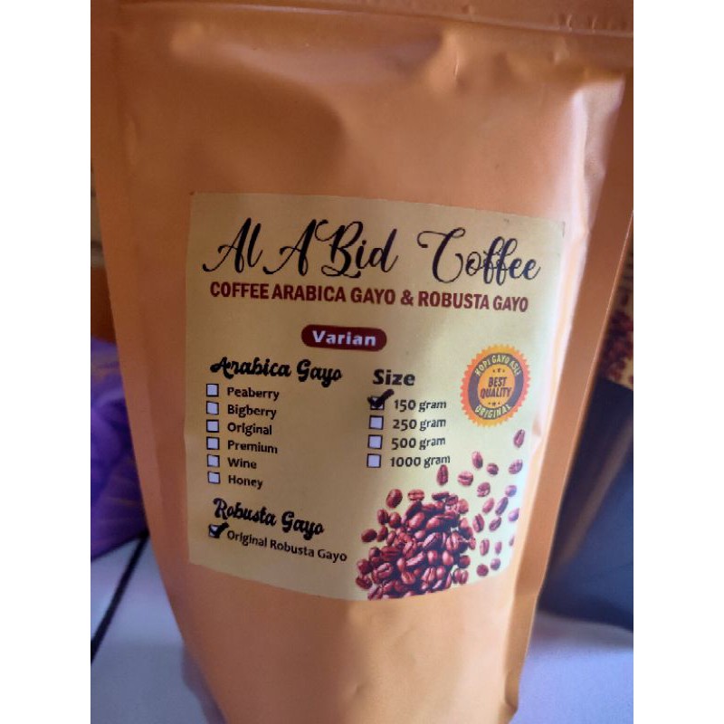 

kopi Gayo Al abid
