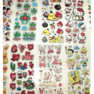 

CUCI GUDANG STIKER TIMBUL 3-DIMENSI MOTIF ANEKA KARTUN !!!!!!